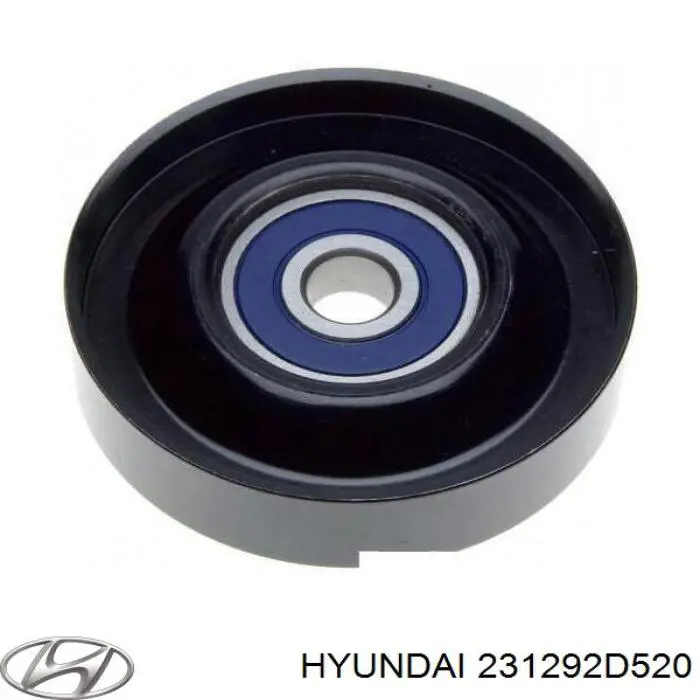 231292D520 Hyundai/Kia Rolo de reguladora de tensão da correia de transmissão