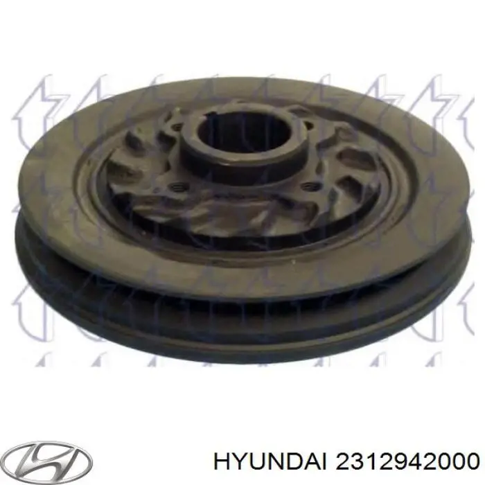 2312942000 Hyundai/Kia Polia de cambota