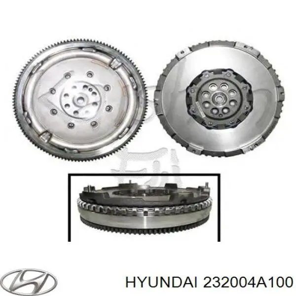 Compre 232004A100 Hyundai/Kia Volante de motor