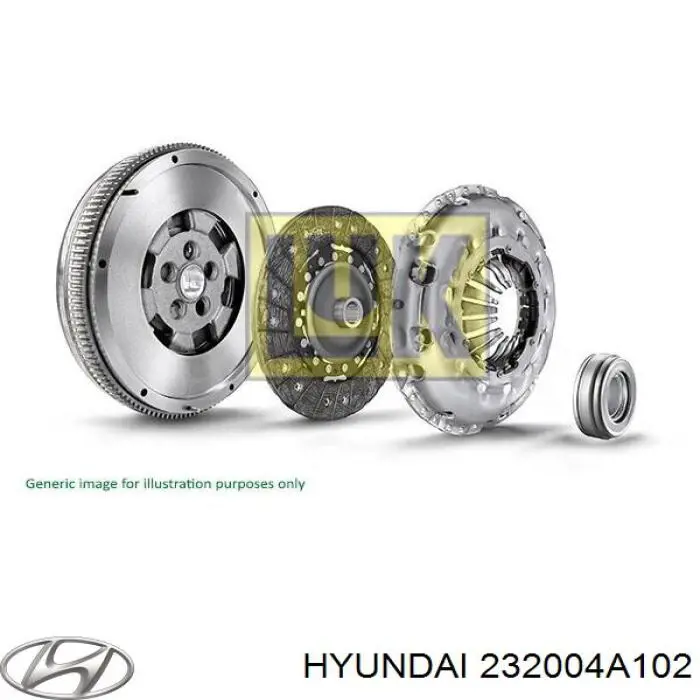 Compre 232004A102 Hyundai/Kia Volante de motor