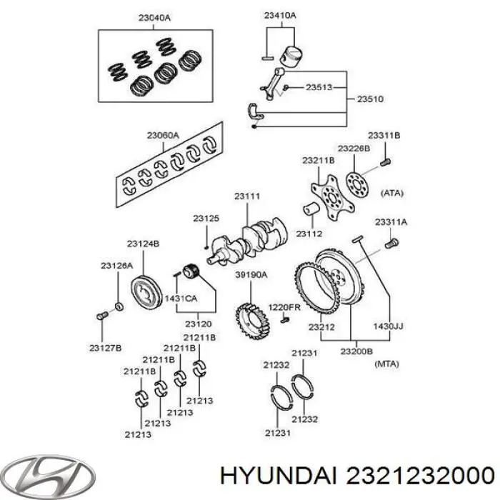 Coroa de volante Hyundai Sonata IV EU4