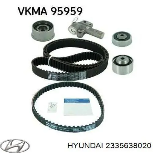 2335638020 Hyundai/Kia Correia da árvore de equilibração