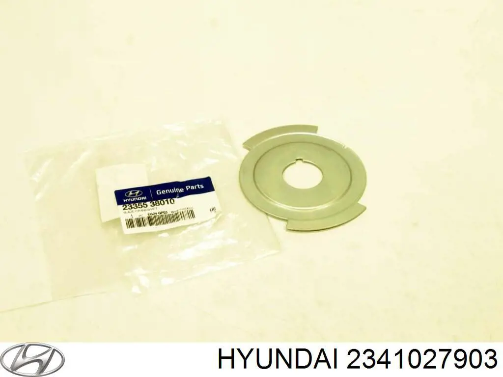 2341027903 Hyundai/Kia Pistão com passador sem anéis, 1ª reparação ( + 0,25)