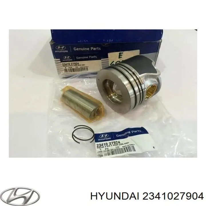 Pistão com passador sem anéis, 2ª reparação ( + 0,50) Hyundai/Kia 2341027904 preço, a partir de  USD