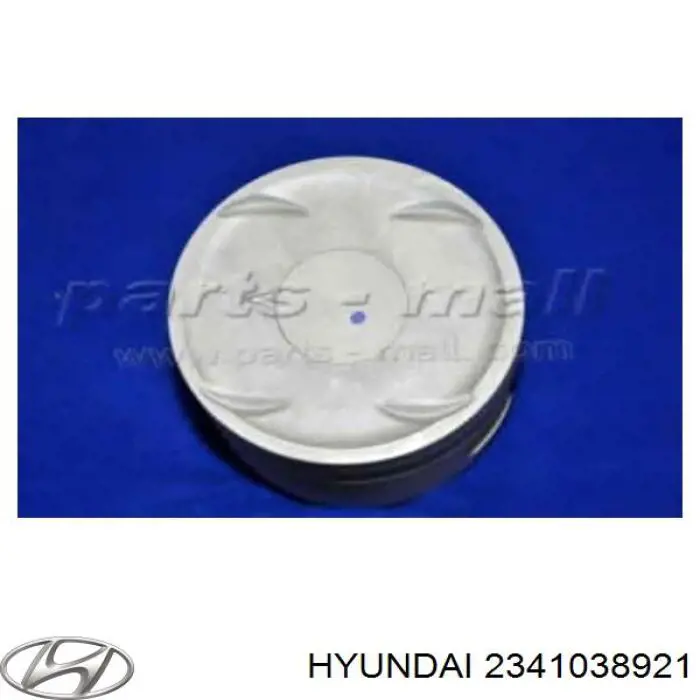 2341038921 Hyundai/Kia Pistão com passador sem anéis, 2ª reparação ( + 0,50)