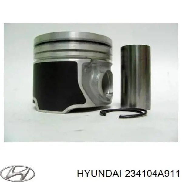 234104A911 Hyundai/Kia Pistão do kit para 1 cilindro, STD