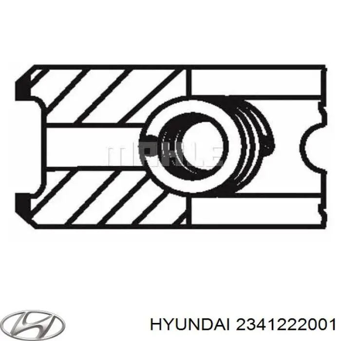 2341222001 Hyundai/Kia Passador de pistão de motor