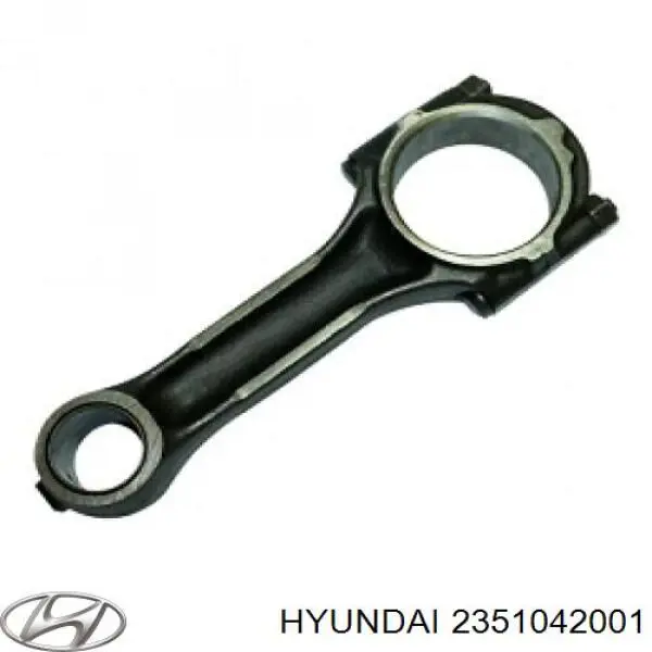 Biela de pistão de motor Hyundai/Kia 2351042001 preço, a partir de 105,56 USD