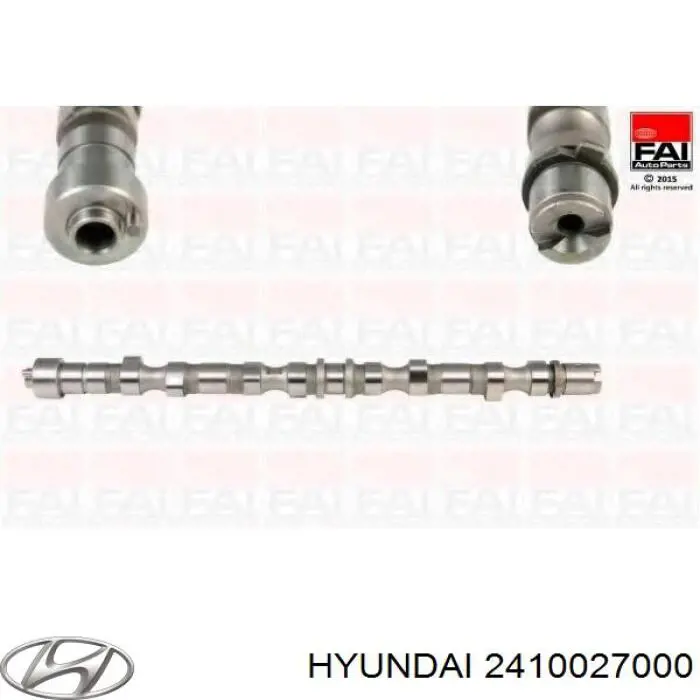 Árvore distribuidora de motor de admissão Hyundai/Kia 2410027000 preço, a partir de 142,94 USD