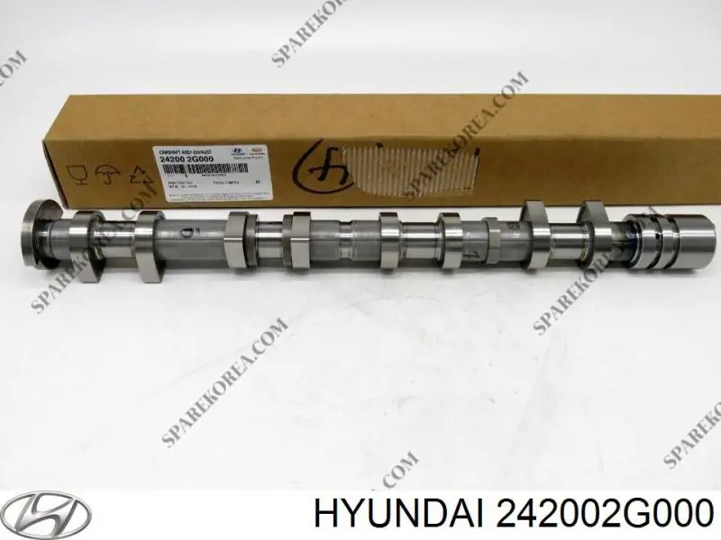 Árvore distribuidora de motor de escape Hyundai/Kia 242002G000 preço, a partir de 119,32 USD