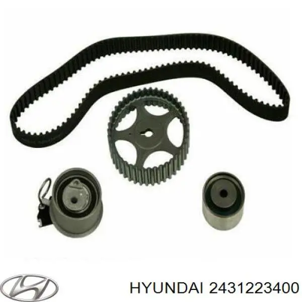 Compre 2431223400 Hyundai/Kia Correia do mecanismo de distribuição de gás