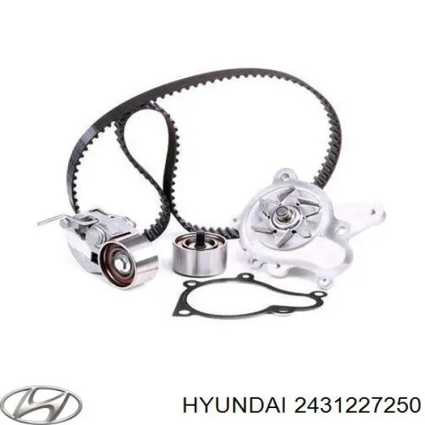 Correia do mecanismo de distribuição de gás Hyundai/Kia 2431227250 preço, a partir de 34,71 USD