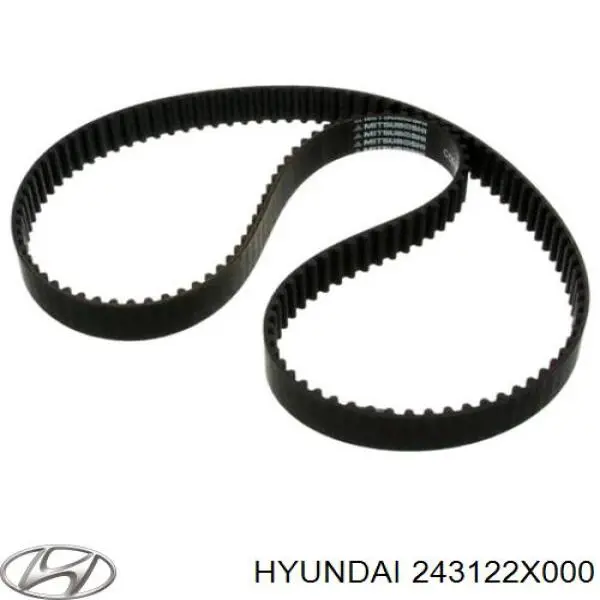 243122X000 Hyundai/Kia Correia do mecanismo de distribuição de gás