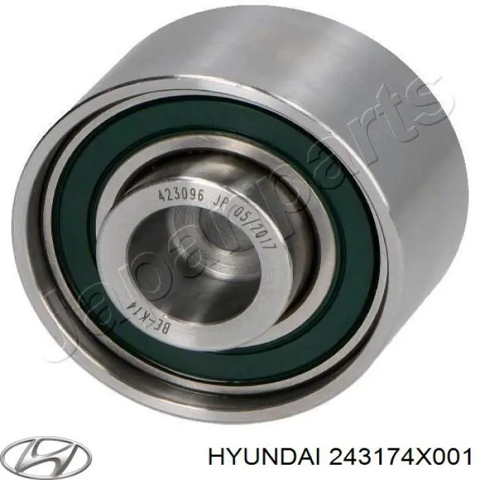 Compre 243174X001 Hyundai/Kia Rolo parasita da correia do mecanismo de distribuição de gás