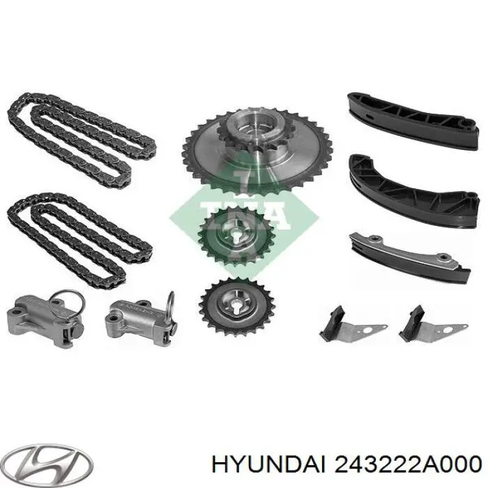 Compre ADBP610047 Blue Print Engrenagem de cadeia da roda dentada da árvore distribuidora de motor