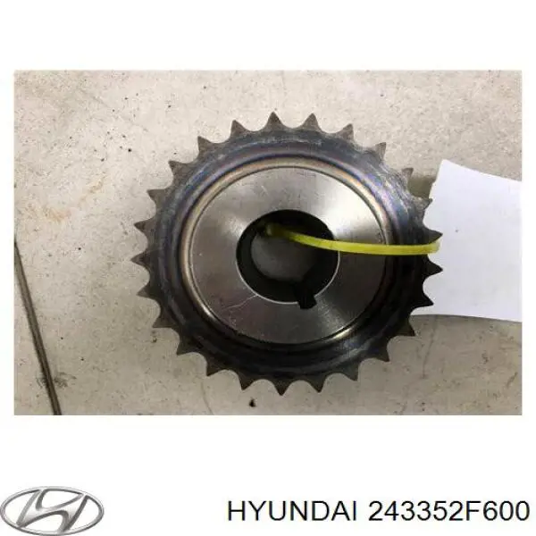 Roda dentada de engrenagem de cadeia da Bomba de Combustível de Pressão Alta Hyundai/Kia 243352F600 preço, a partir de 43,79 USD