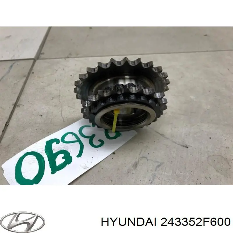 Roda dentada de engrenagem de cadeia da Bomba de Combustível de Pressão Alta Hyundai/Kia 243352F600 preço, a partir de 64,21 USD