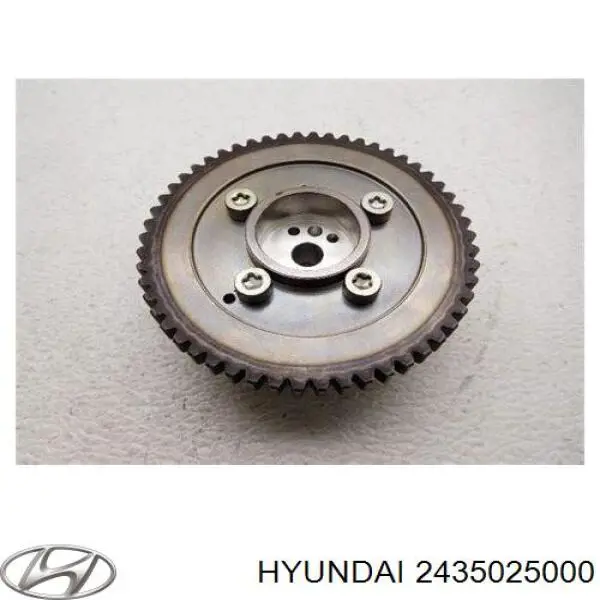 Engrenagem de cadeia de roda dentada da árvore distribuidora de admissão de motor Hyundai/Kia 2435025000 preço, a partir de 93,87 USD