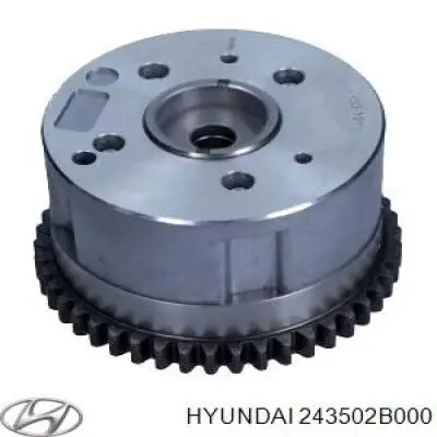 Engrenagem de cadeia de roda dentada da árvore distribuidora de admissão de motor Hyundai/Kia 243502B000 preço, a partir de 84,42 USD