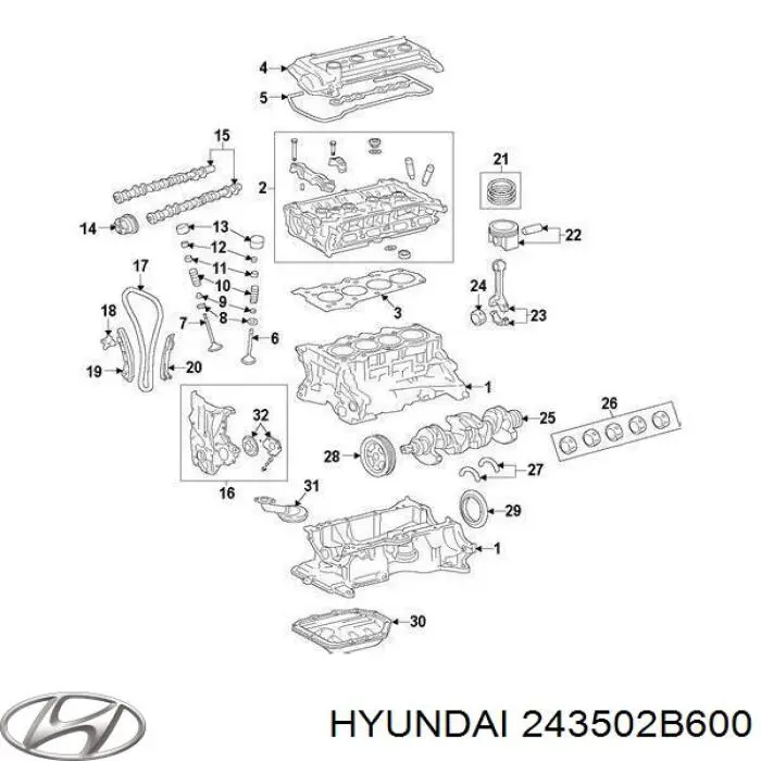 Engrenagem de cadeia de roda dentada da árvore distribuidora de admissão de motor Febi 184267 preço, a partir de 109,93 USD