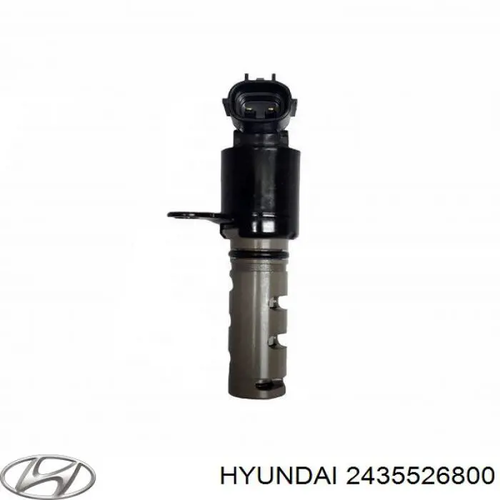 2435526800 Hyundai/Kia Válvula eletromagnética de posição (de fases) da árvore distribuidora
