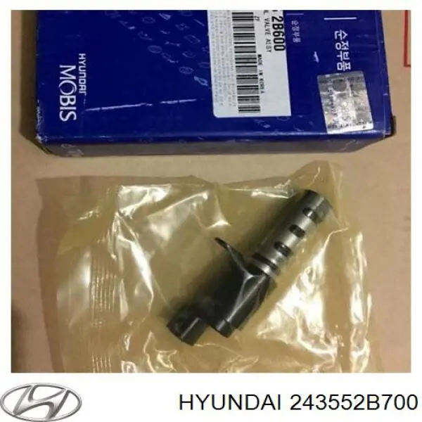 Válvula eletromagnética de posição (de fases) da árvore distribuidora Hyundai/Kia 243552B700 preço, a partir de 46,47 USD
