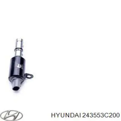 Compre 243553C200 Hyundai/Kia Válvula eletromagnética direita de posição (de fases) da árvore distribuidora