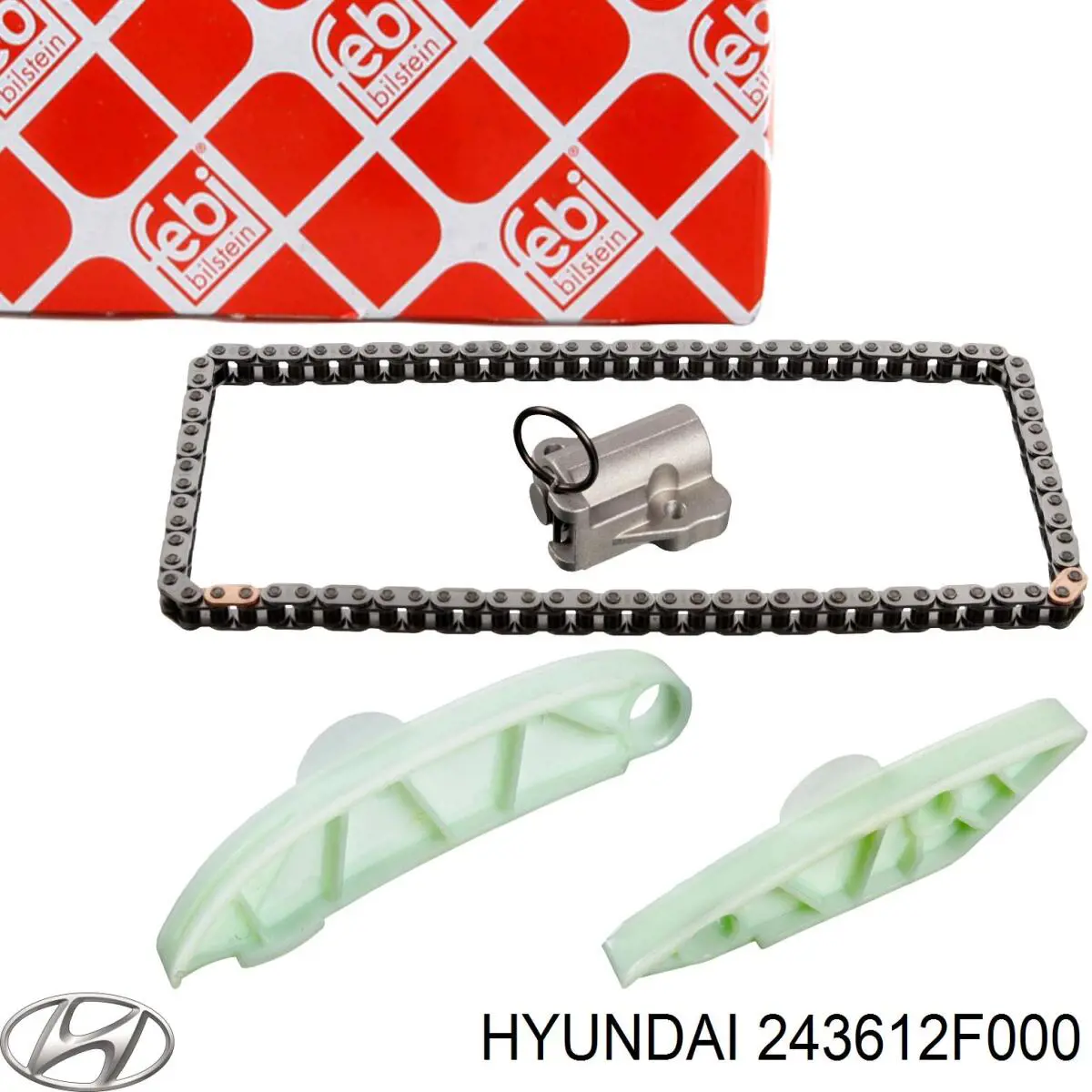 Cadeia do mecanismo de distribuição de gás Hyundai/Kia 243612F000 preço, a partir de 70,43 USD