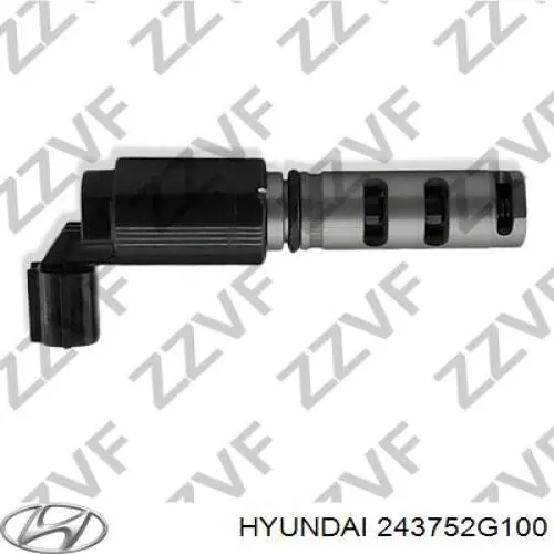 Válvula eletromagnética direita de posição (de fases) da árvore distribuidora Hyundai/Kia 243752G100 preço, a partir de 24,08 USD