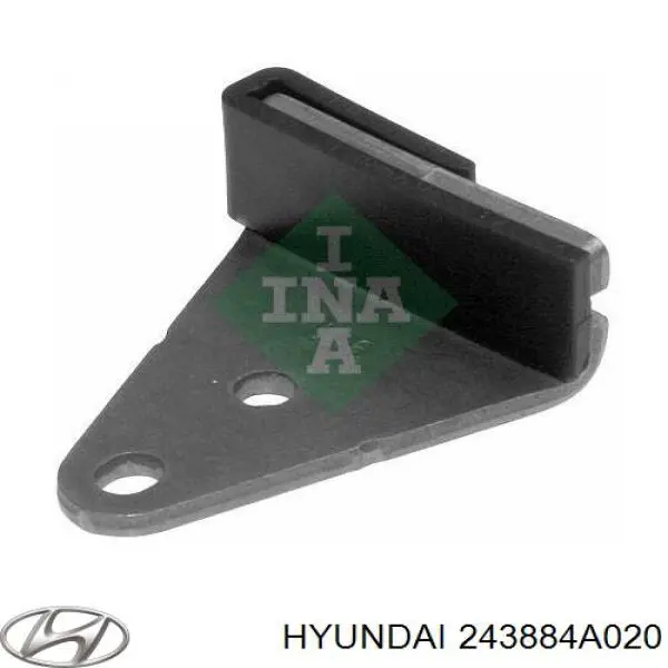 Compre 243884A020 Hyundai/Kia Amortecedor de cadeia do mecanismo de distribuição de gás, superior CBC