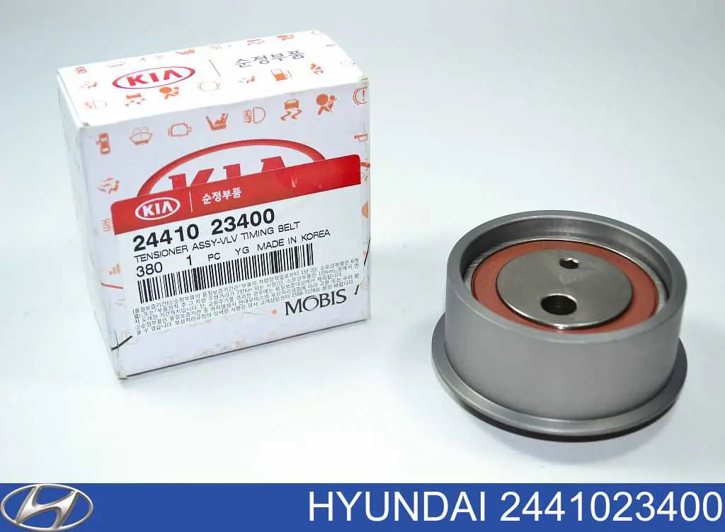 Rolo de reguladora de tensão da correia do mecanismo de distribuição de gás Hyundai/Kia 2441023400 preço, a partir de 23,02 USD