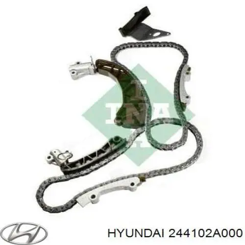 Reguladora de tensão da cadeia do mecanismo de distribuição de gás Hyundai/Kia 244102A000 preço, a partir de 57,80 USD