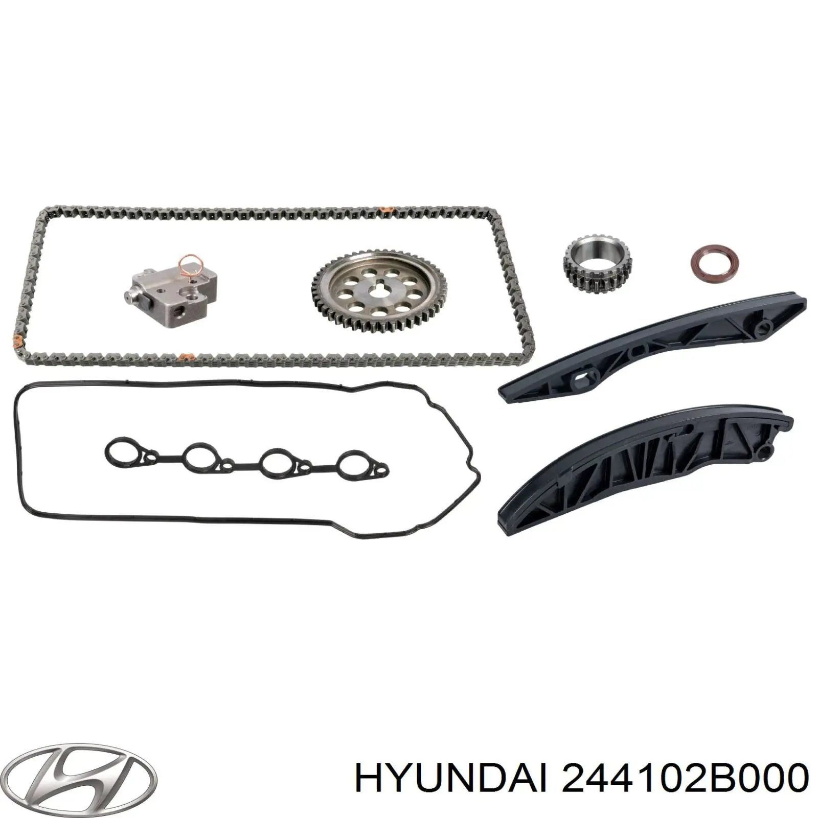 Reguladora de tensão da cadeia do mecanismo de distribuição de gás Hyundai/Kia 244102B000 preço, a partir de 35,17 USD