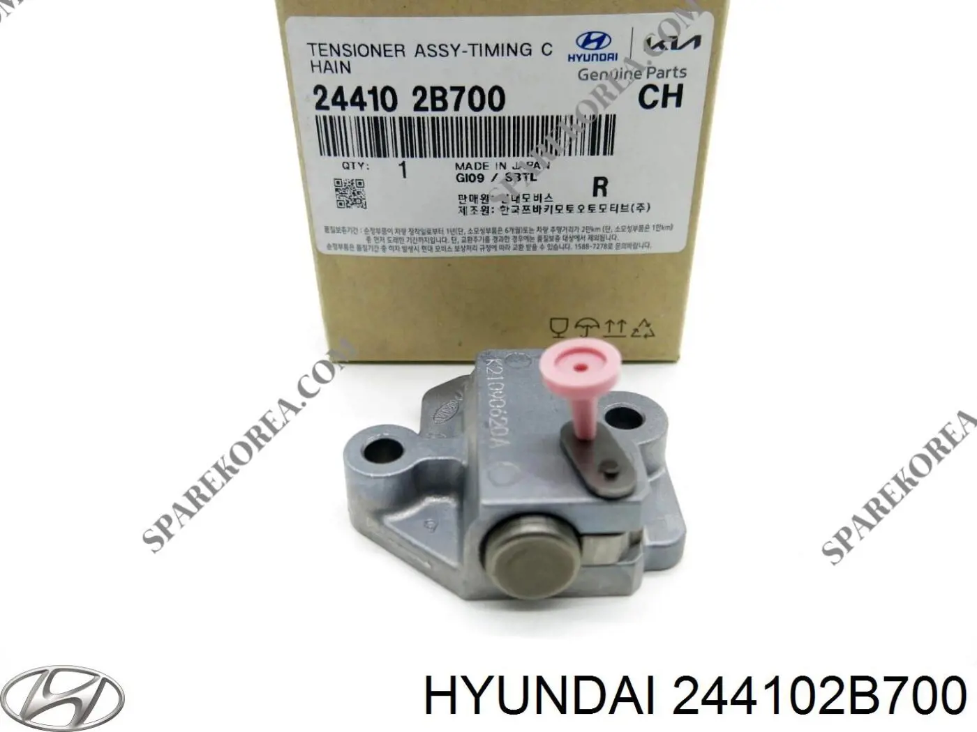 Reguladora de tensão da cadeia do mecanismo de distribuição de gás Hyundai/Kia 244102B700 preço, a partir de 55,57 USD
