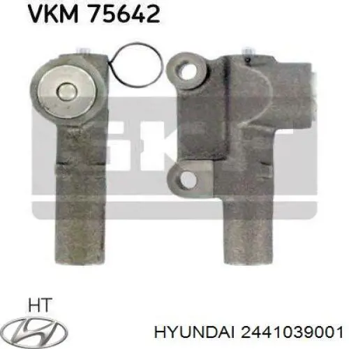 Compre 2441039001 Hyundai/Kia Reguladora de tensão da correia do mecanismo de distribuição de gás