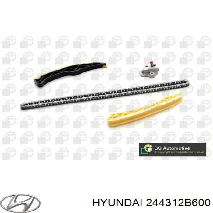 Amortecedor de cadeia do mecanismo de distribuição de gás Hyundai/Kia 244312B610 preço, a partir de 24,74 USD