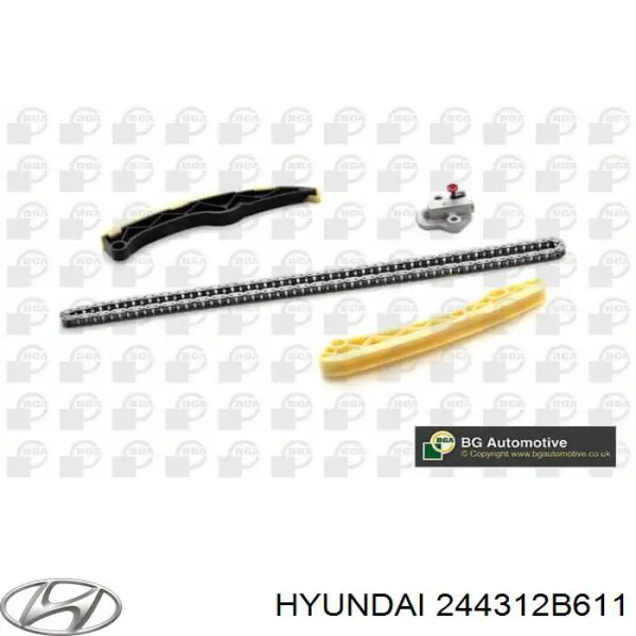 Amortecedor de cadeia do mecanismo de distribuição de gás Hyundai/Kia 244312B610 preço, a partir de 22,88 USD