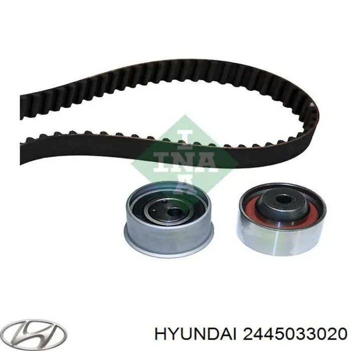Compre 2445033020 Hyundai/Kia Rolo de reguladora de tensão da correia do mecanismo de distribuição de gás