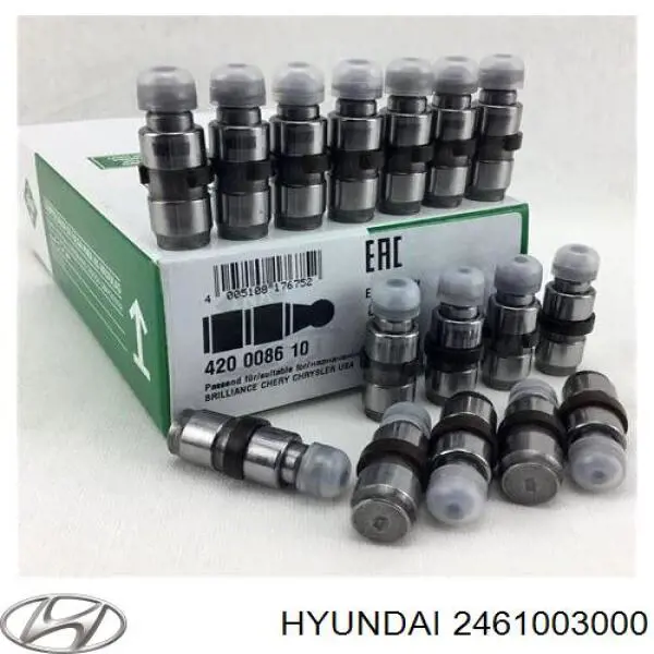 Compre 2461003000 Hyundai/Kia Compensador hidrâulico (empurrador hidrâulico), empurrador de válvulas