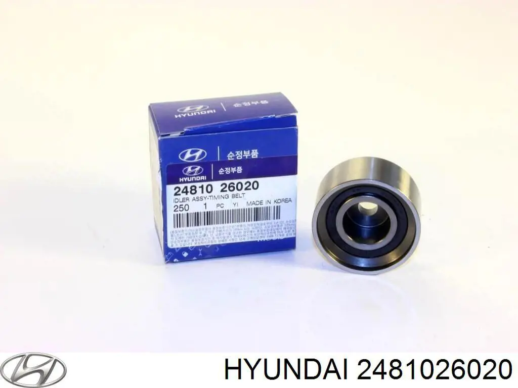 Rolo parasita da correia do mecanismo de distribuição de gás Hyundai/Kia 2481026020 preço, a partir de 15,25 USD