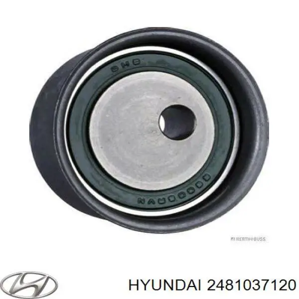 Compre 2481037120 Hyundai/Kia Rolo parasita da correia do mecanismo de distribuição de gás