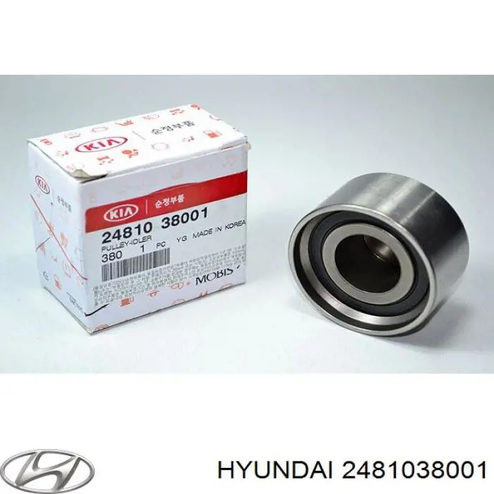 Rolo parasita da correia do mecanismo de distribuição de gás Hyundai/Kia 2481038001 preço, a partir de 24,26 USD