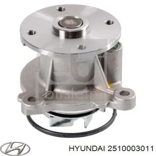 2510003011 Hyundai/Kia Bomba de água (bomba) de esfriamento
