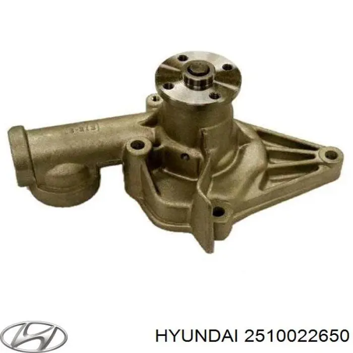Compre 2510022650 Hyundai/Kia Bomba de água (bomba) de esfriamento