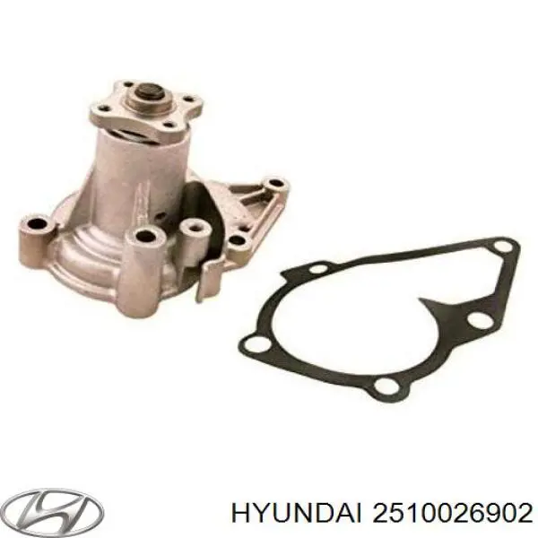 Compre 2510026902 Hyundai/Kia Bomba de água (bomba) de esfriamento