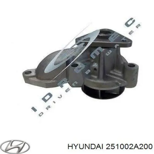 Bomba de água (bomba) de esfriamento Hyundai/Kia 251002A200 preço, a partir de 90,24 USD