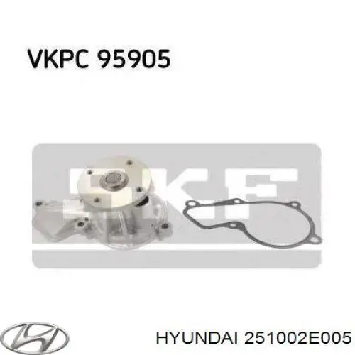 Bomba de água (bomba) de esfriamento Hyundai/Kia 251002E005 preço, a partir de 56,80 USD
