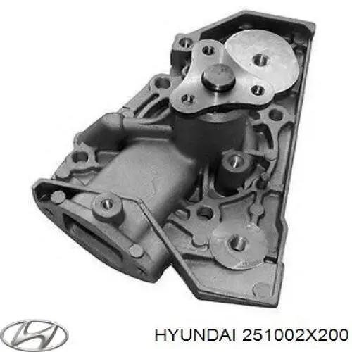 Compre 251002X200 Hyundai/Kia Bomba de água (bomba) de esfriamento