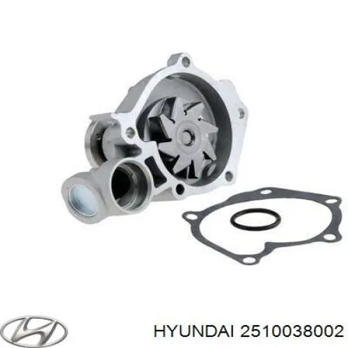 Bomba de água (bomba) de esfriamento Hyundai/Kia 2510038002 preço, a partir de 94,19 USD