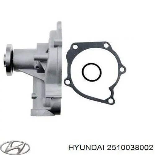 Compre 2510038002 Hyundai/Kia Bomba de água (bomba) de esfriamento